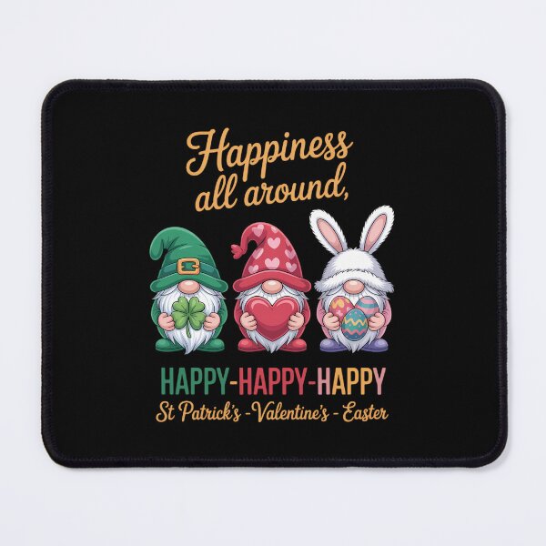 Item preview, Happy Valentines St Patrick Easter Happy Holiday Gnome designed and sold by FaithAbbott.