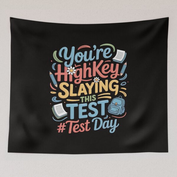 Item preview, Test Day You're Highkey Slaying This Test Teacher designed and sold by silladive.