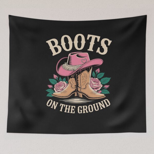 Item preview, Cute Pink Cowboy Boots Feminine Style for Everyone designed and sold by Bstilablhot.