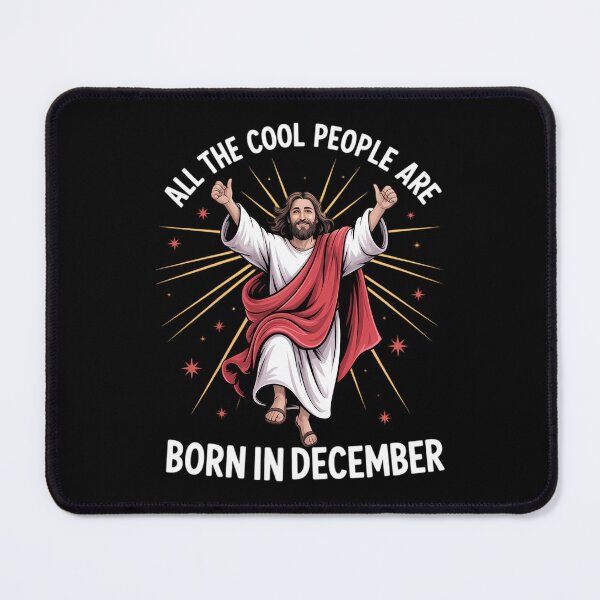 Item preview, Cool People are Born in December Christian Christmas Bday designed and sold by CruelShadesSt.