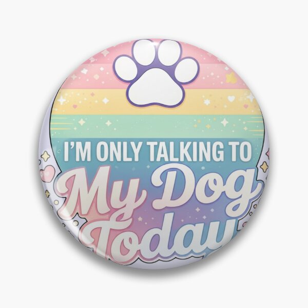 Item preview, I'm Only Talking To My Dog Today Dog Lover | manga | cute kawaii | by Nooby Draw designed and sold by NoobyDraw.
