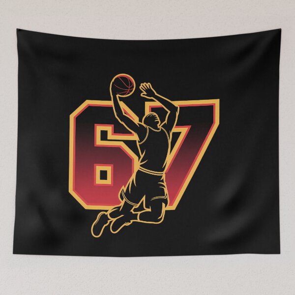 Item preview, 67 Basketball Meme Six Seven Slam Dunk designed and sold by CruelShadesSt.