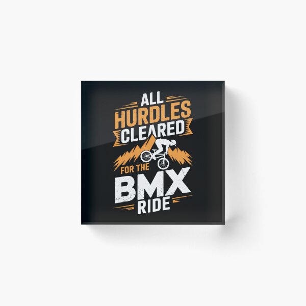 Item preview, Freestyle BMX Riding - All Hurdles Cleared for the BMX Ride designed and sold by FaithAbbott.