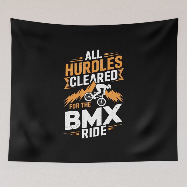 Item preview, Freestyle BMX Riding - All Hurdles Cleared for the BMX Ride designed and sold by FaithAbbott.