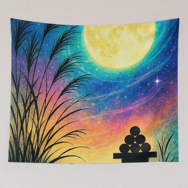 Item preview, Tsukimi Moon Viewing Shadow Art designed and sold by KageArt-Studio.