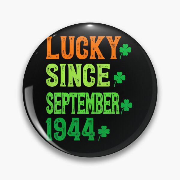 Item preview, Lucky Since September 1944 80 Years Old 80Th St Patricks Day designed and sold by Moxizz.