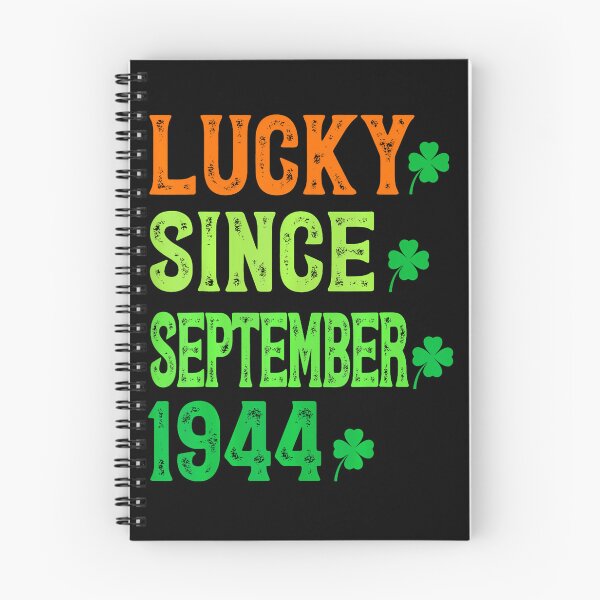 Item preview, Lucky Since September 1944 80 Years Old 80Th St Patricks Day designed and sold by Moxizz.