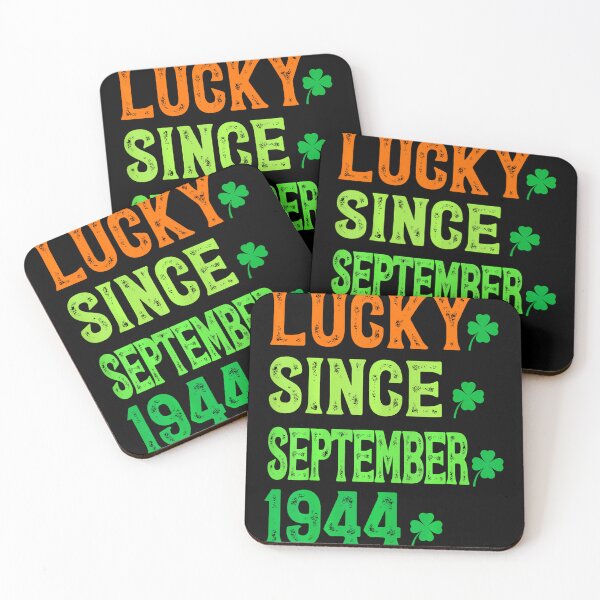 Item preview, Lucky Since September 1944 80 Years Old 80Th St Patricks Day designed and sold by Moxizz.
