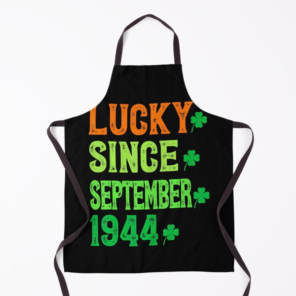 Item preview, Lucky Since September 1944 80 Years Old 80Th St Patricks Day designed and sold by Moxizz.