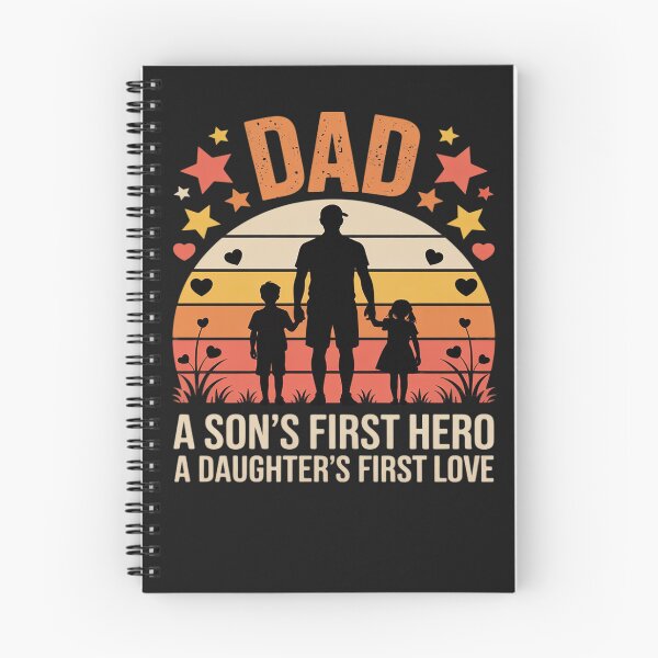 Item preview, Dad A Son's First Hero A Daughter's Love First Father's Day designed and sold by Bstilablhot.