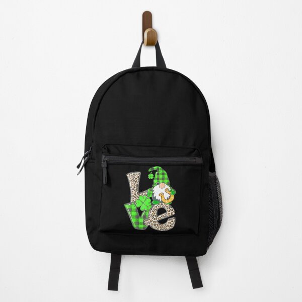 Item preview, St Patricks Day Love Gnome Shamrock Irish Leopard Plaid designed and sold by Moxizz.