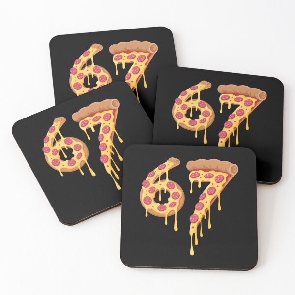 Item preview, 67 Pizza Meme Funny Six Seven designed and sold by CruelShadesSt.