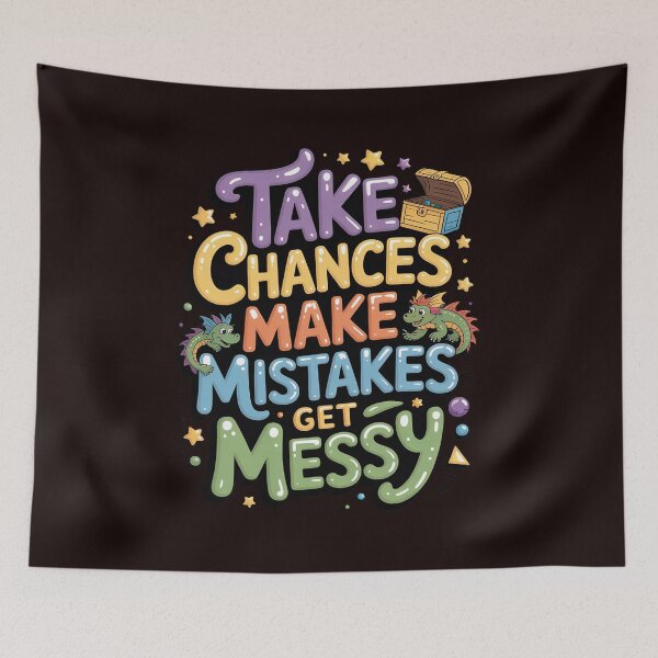 Item preview, Take Chances Make Mistakes Get Messy School Bus designed and sold by hettingerchaim.