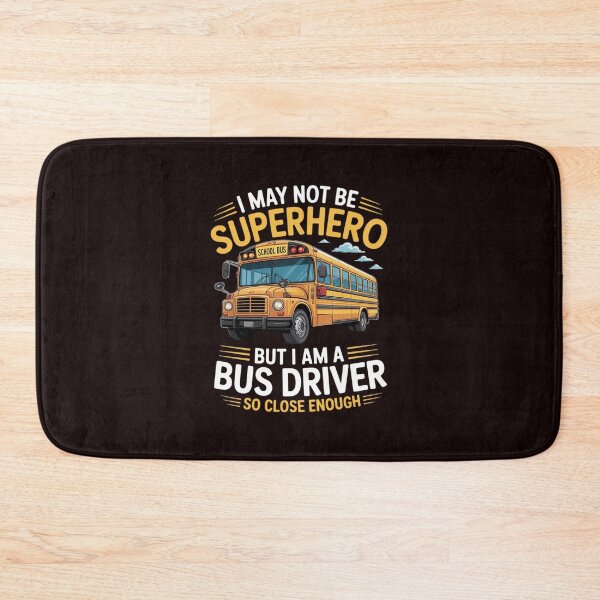 Item preview, Superhero School Bus Driver - Bus Driver designed and sold by hettingerchaim.