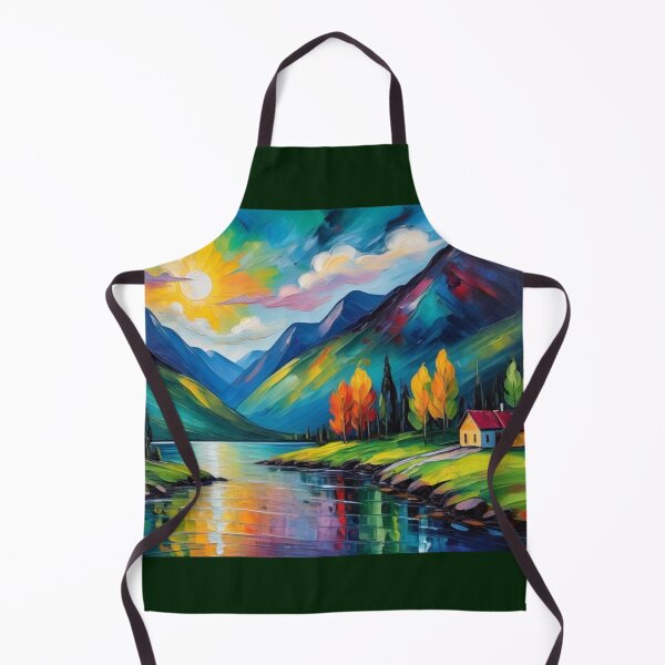 Item preview, Aurora Peaks designed and sold by Undersea Ai Art.