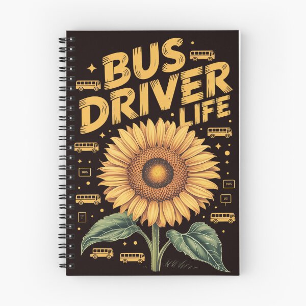 Item preview, Sunflower Bus Driver Gift Idea designed and sold by hettingerchaim.