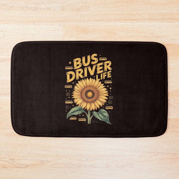 Item preview, Sunflower Bus Driver Gift Idea designed and sold by hettingerchaim.