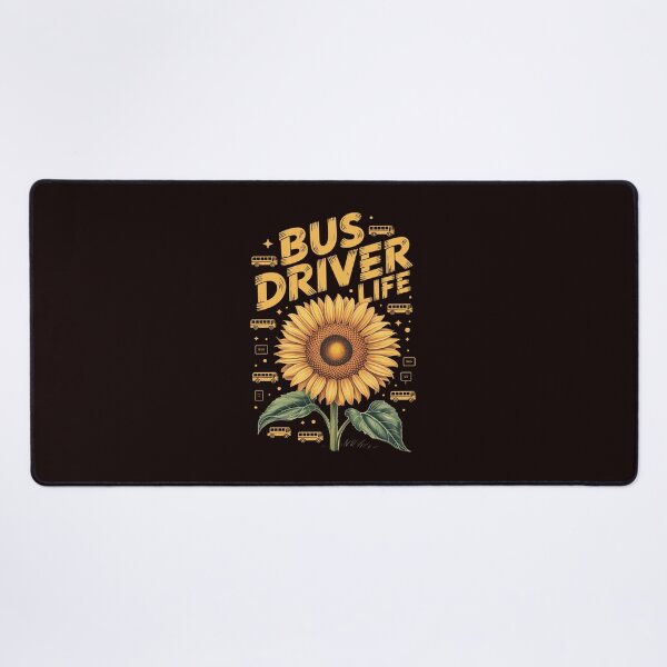 Item preview, Sunflower Bus Driver Gift Idea designed and sold by hettingerchaim.