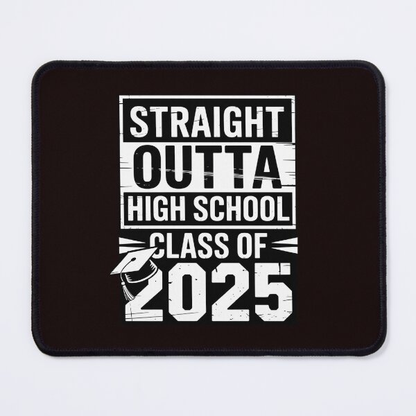 Item preview, Straight Outta High School Graduation Class Of 2025 Grad designed and sold by hettingerchaim.