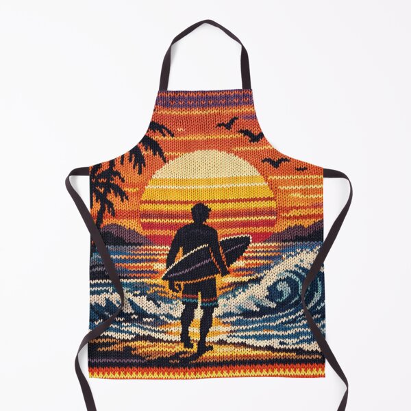 Artikelvorschau, cooler Surfer im Sonnenuntergang entworfen und verkauft von Mauswohn.