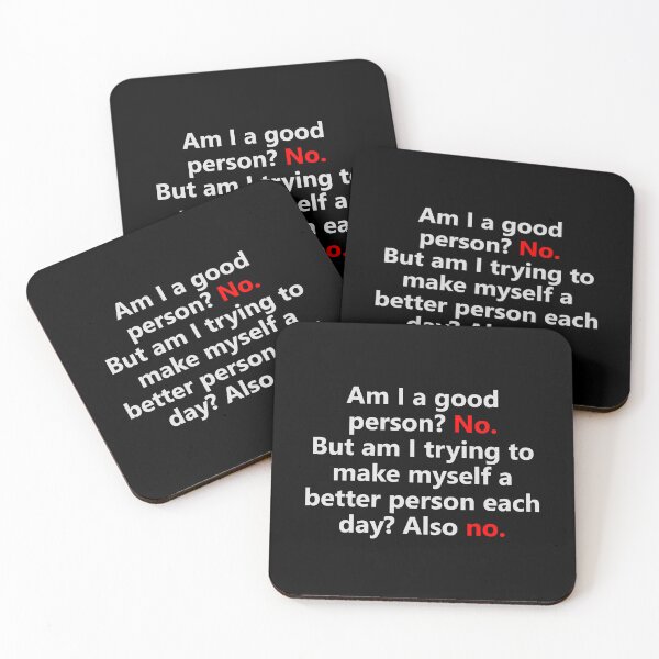 Item preview, Am I a good person? designed and sold by Bamb00s.