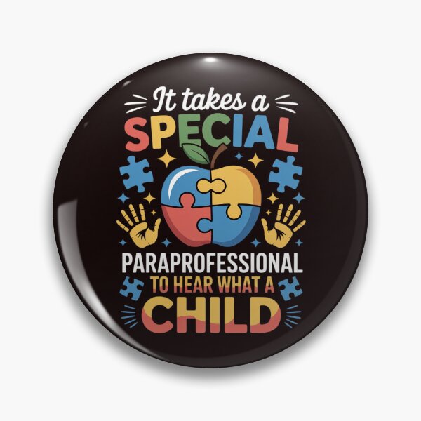Item preview, Special Paraprofessional Autism Awareness Teacher designed and sold by hettingerchaim.