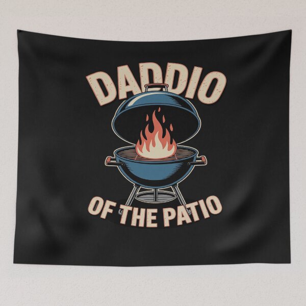 Item preview, Dadio of The Patio Funny Barbecue Chef Dad Joke Grill & BBQ designed and sold by Bstilablhot.