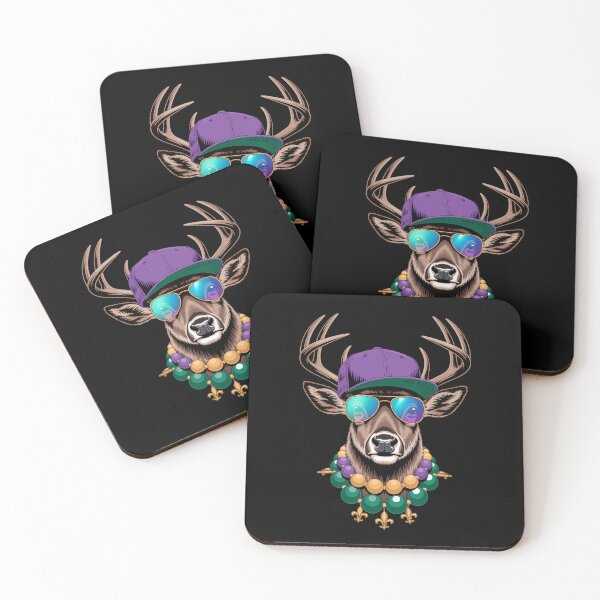 Item preview, Funny Deer Lover Hunting Mardi Gras designed and sold by CruelShadesSt.