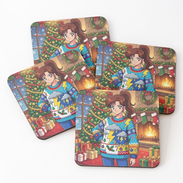 Item preview, Sailor Jupiter Ugly Christmas Sweater designed and sold by Solace Sparkles.