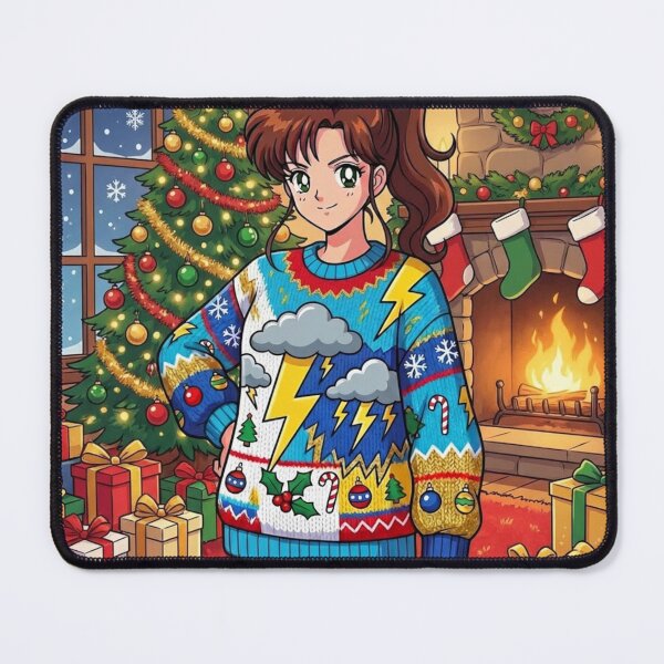 Item preview, Sailor Jupiter Ugly Christmas Sweater designed and sold by Solace Sparkles.
