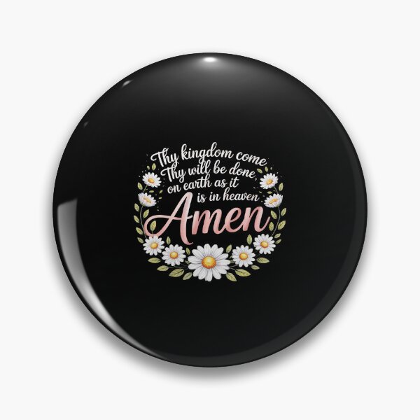Item preview, Thy Will Be Done On Earth As It Is In Heaven Christian Faith designed and sold by HORIZBoutique.