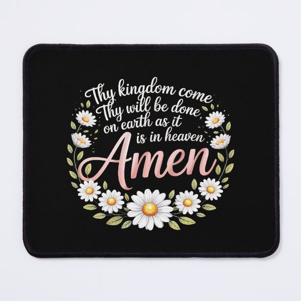 Item preview, Thy Will Be Done On Earth As It Is In Heaven Christian Faith designed and sold by HORIZBoutique.