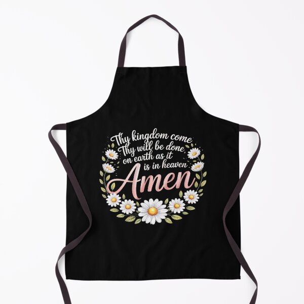 Item preview, Thy Will Be Done On Earth As It Is In Heaven Christian Faith designed and sold by HORIZBoutique.