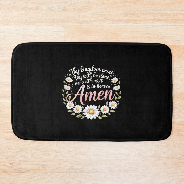Item preview, Thy Will Be Done On Earth As It Is In Heaven Christian Faith designed and sold by HORIZBoutique.