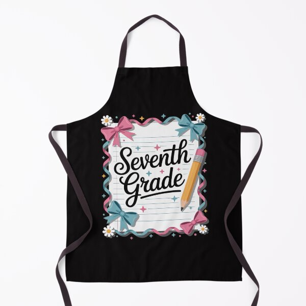 Item preview, Seventh Grade Back to School for Pink Notebook designed and sold by demarioTTS.