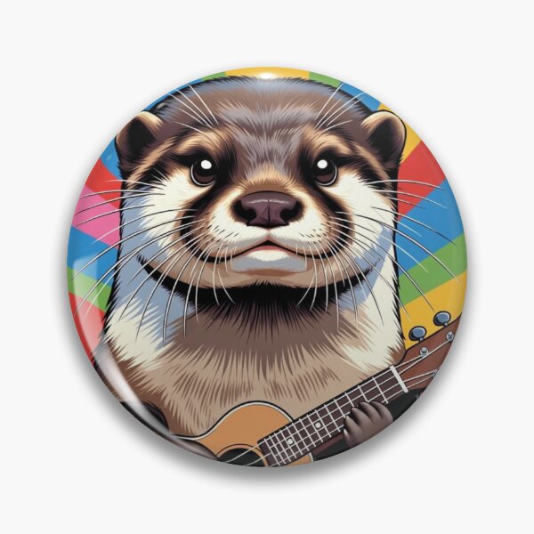 Item preview, Ukulele Otter Party Time designed and sold by Dogandesighn.