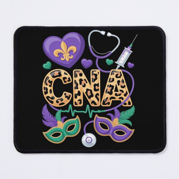 Item preview, Mardi Gras Certified Nursing Assistant Mardil Gras Nurse designed and sold by Moxizz.