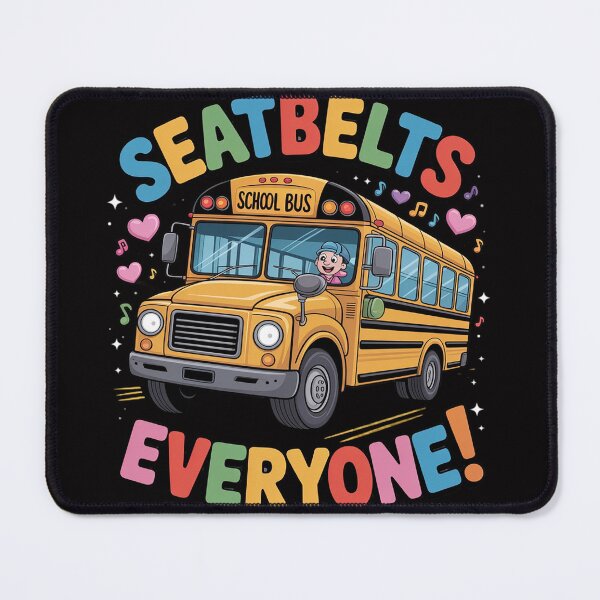 Item preview, Seatbelts Everyone Bus Driver designed and sold by demarioTTS.