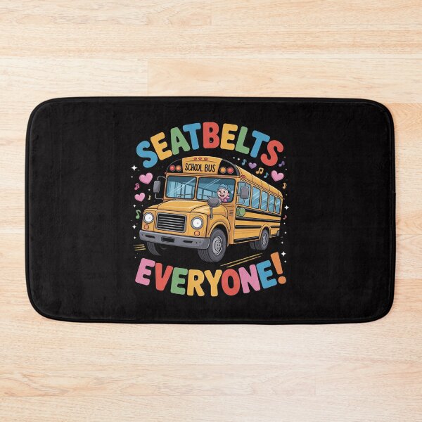 Item preview, Seatbelts Everyone Bus Driver designed and sold by demarioTTS.