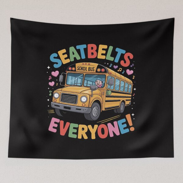 Item preview, Seatbelts Everyone Bus Driver designed and sold by demarioTTS.