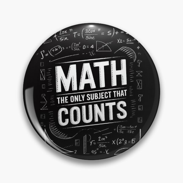 Item preview, Science Nerd Math The Only Subject That Counts Math designed and sold by demarioTTS.