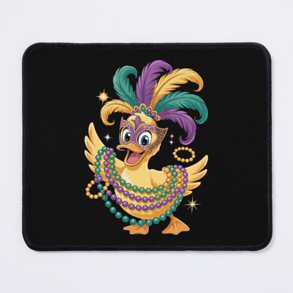Item preview, Mardi Gras Duck Wearing Mardi Gras designed and sold by CruelShadesSt.