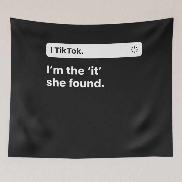 Item preview, I’m The It She Found Matching T-Shirt - Funny TikTok Viral Couple Tech Design designed and sold by ZyxDes.