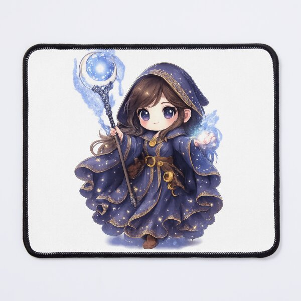 Item preview, Kawaii Chibi Wizard Girl designed and sold by kimkosovo.