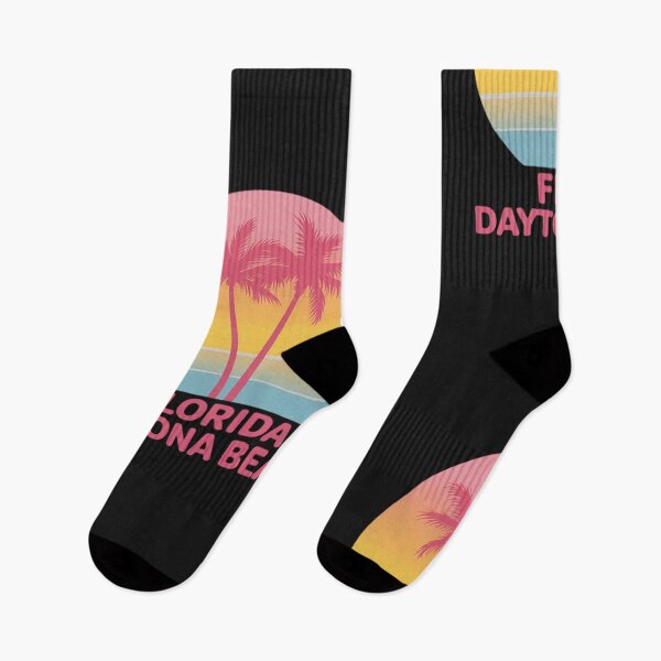 Item preview, Daytona Beach FL Pink Palm Tree Styled Daytona Beach Florida designed and sold by katherintration.