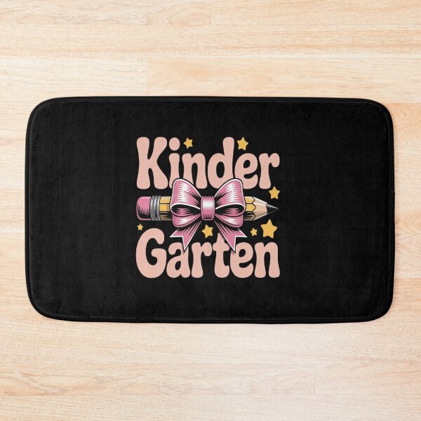 Item preview, First Day Of School Kindergarten Girls Coquette Bow Teacher designed and sold by Catharsiscath.