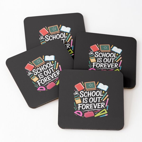 Item preview, School Is Out Forever - Saying For Students - School designed and sold by portcrysral.