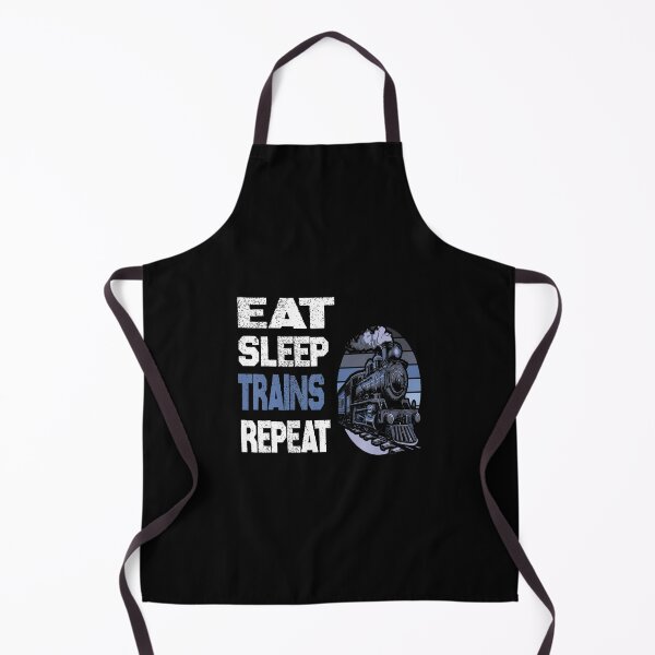 Item preview, Eat Sleep Trains Repeat designed and sold by charitashmoqs.