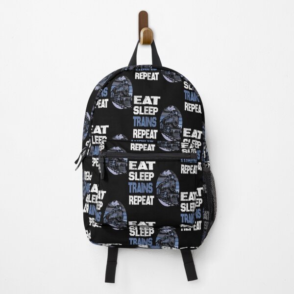 Item preview, Eat Sleep Trains Repeat designed and sold by charitashmoqs.