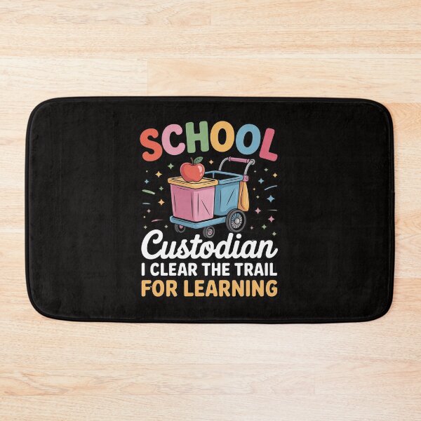 Item preview, School Custodian I Clean The Trail For Learning Janitor designed and sold by portcrysral.